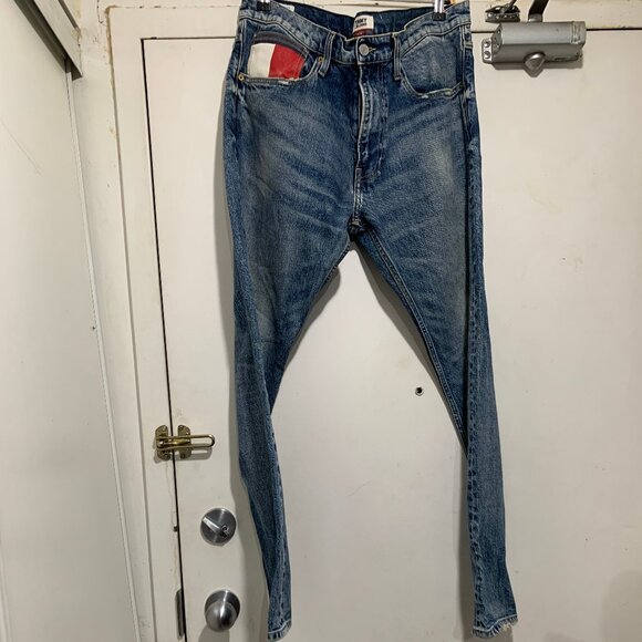TOMMY JEANS MODERN TAPERED JEANS SIZE 36/32 - Picture 9 of 11